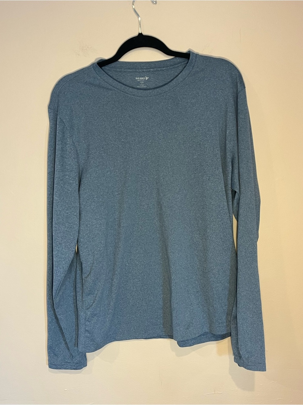 Old Navy Long Sleeve Crewneck Shirt - Slate Blue
